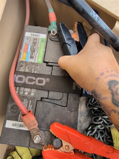 NOCO Boost Pro GB150 jump starter for trailer winches