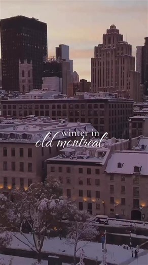 Montréal, Canada 🇨🇦 Travel | Hotels | Food | Tips on Instagram: "@marnystays just turned Old Montreal into the kind of winter wonderland ❄️🤍 Who are you tagging for a cozy Montreal getaway? 📌 Before you wander the cobblestones: • Old Montreal turns into a full-on European-style Christmas village from late November, with lights, fire pits, and outdoor performers • Place Jacques-Cartier is one of the best spots for festive photos—think fairy lights + historic stone buildings • For real warmth,