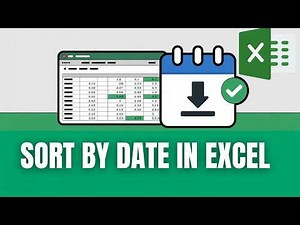 Master Excel Sorting | Organize Data by Date in Minutes