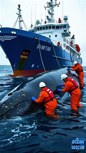 Whale Rescue: Freed from Nets & Parasites 🐋 | Animal Rescue Stories