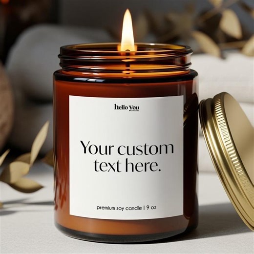 Custom Message Candle Personalized Smells Like Your Message Candle Funny Candle Gift Handmade Unique Birthday - Etsy