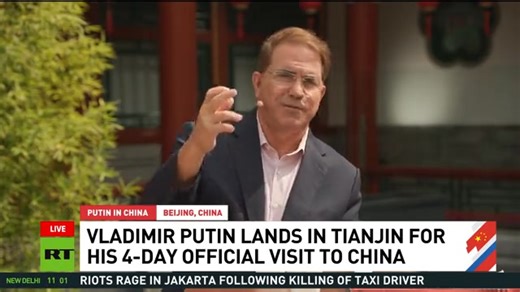 'A multipolar world is coming' — Rick Sanchez Rick Sanchez from Sanchez Effect joins RT studio in China, declaring the end of the US empire and the rise of a multipolar world led by the Global South. | Forbidden News