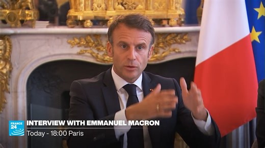 🔴 Don’t miss French President Emmanuel #Macron’s interview with FRANCE 24 and RFI at 6 pm Paris time. 🇫🇷 The French President will discuss his recent move to recognise the state of Palestine and other global issues. Stay tuned! 📺 | FRANCE 24 English
