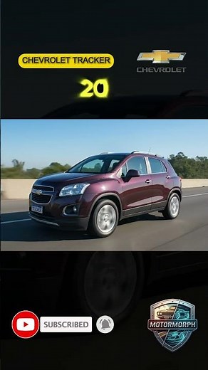 Chevrolet Tracker Evolution (1989–2025) | All Generations Transformation | Compact SUV History