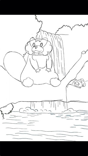 Capturing a Peaceful Pokémon Moment in a Forest Scene