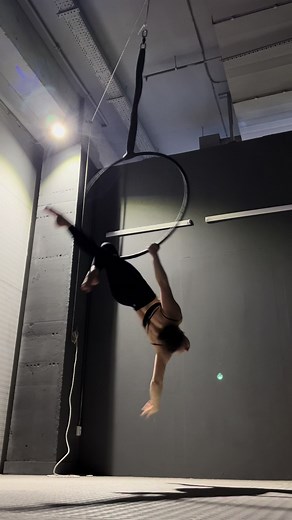Aerial Hoop Dynamics and Contortion Performance