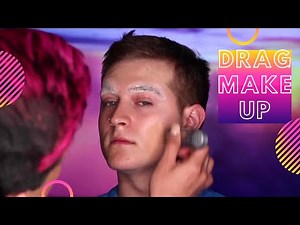Easy Drag queen transformation Makeup Tutorial