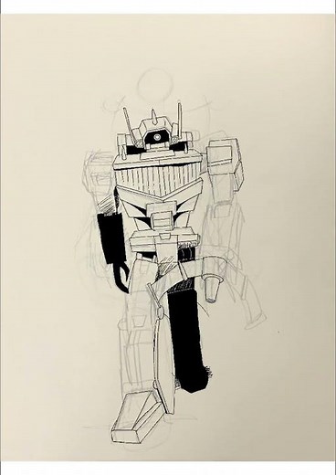 Transformers Activate Your Alt-Mode Shockwave Speed Drawing