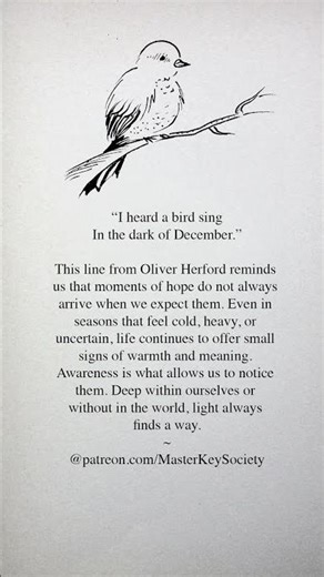 #89 Cookie - “I heard a bird sing / In the dark of December.”