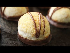 3 ingredient Coconut Macaroons (without eggs, butter, flour)