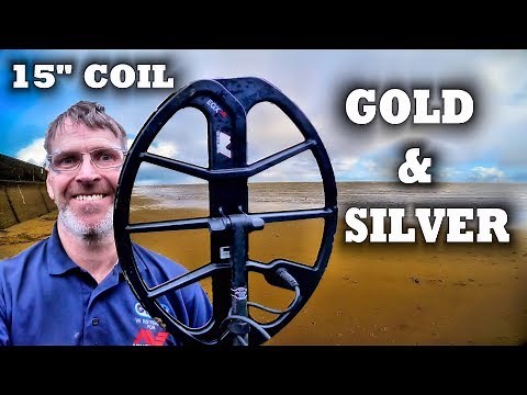 Minelab Equinox 15 inch coil | Gold & Silver Metal Detecting