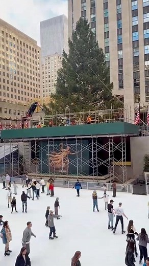 10K views · 421 reactions | Underneath the Tree  Rockefeller Center, New York you can follow us on Youtube https://www.youtube.com/@TimesSquareNewYork | New Yorkers Live | Facebook