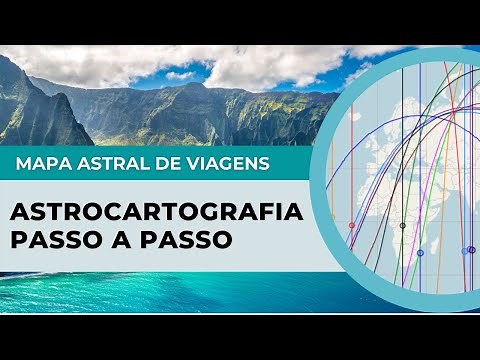Entenda como funciona a Astrocartografia, o Mapa Astral de Viagens!