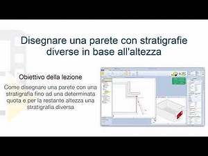 Tutorial TerMus - Drawing a wall with different stratigraphies based on height - ACCA software