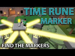 How to Get Time Rune Marker in *Find The Markers* Roblox