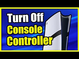 How to Turn Off the PS5 Pro using your Controller (Power Button)