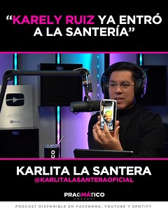 1.7M views · 14K reactions | “KARELY RUIZ YA ENTRÓ A LA SANTERÍA” PRAGMÁTICO #21 - Karlita “La Santera” PODCAST COMPLETO: https://youtu.be/p7d8R4UpUBs | Miguel Ángel Cantú Yeverino | Facebook