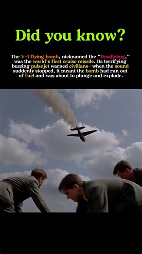 The V-1 “Doodlebug”: When the Buzzing Stopped, Death Was Seconds Away