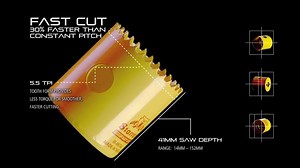 Manufactured right here in the UK, The Starrett Fast cut hole saw will give you a smoother faster cut in a wide range of materials. Saving you time and money! Check out our website for more information:https://www.starrett.co.uk/shop/power_tool_accessories/holesaws/fastcut/ #StarrettUK #MadeintheUK #Fastcut | Starrett UK