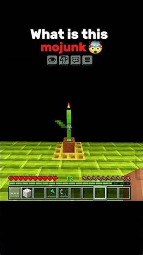 What is this mojunk?🧐 #Minecraft #gamerfleet #Technoblade #yessmartypie #mrbeast