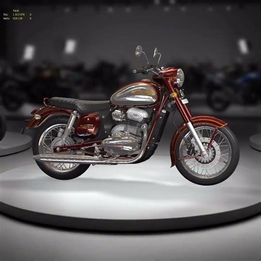 JAWA 300CL 2021 #3dmodels #jawa #jawa300classic #jawa300cl #moto #3d