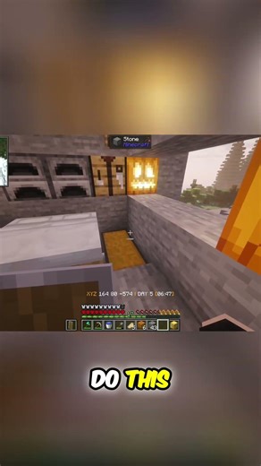 Minecraft Mod: Skip Nights Instantly & Get Lucky Blocks! #shorts