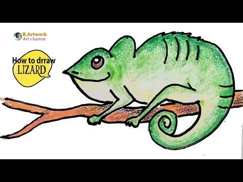 Drawing art sketch ShadingHow to Draw Lizard Color Drawing 🦎 with Diamond Pencil Shading | Easy art