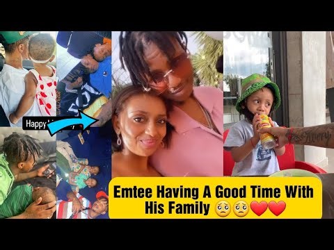 Emtee Out With His Wife & Kids ❤🥺🥺🥺