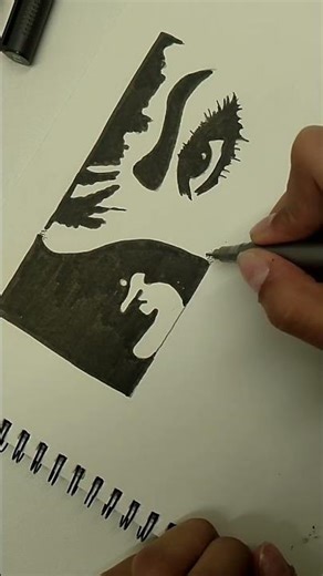 stippling art tutorial 🥀