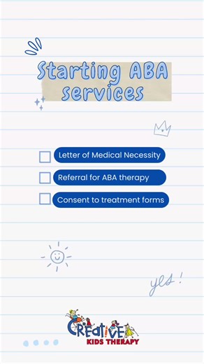 Paso a paso para comenzar servicios ABA