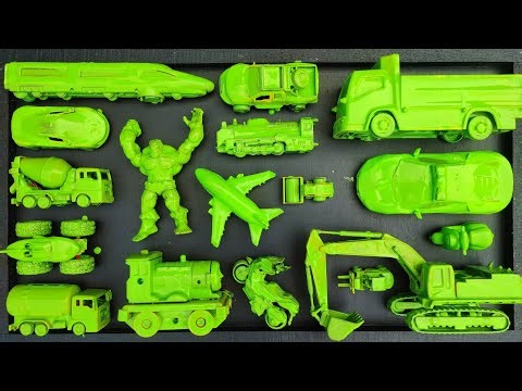 Mencari mainan mobil balap truk molen kereta api bus telolet excavator tank bus schol eps 13