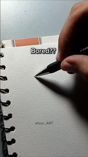 Simple things to draw when bored🎨 (#shorts )