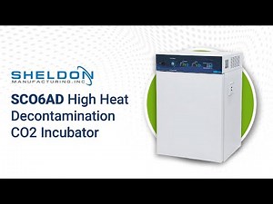 Sheldon Manufacturing SCO6AD High Heat Decontamination CO2 Incubator