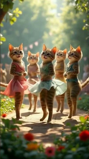 🐱 The Cats Are Dancing! 💃 Funniest AI Animated Dance Party Ever