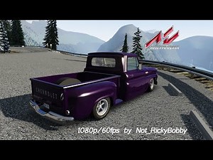 Assetto Corsa: Resto-mod Chevy Truck @ Lake Louise Crowsnest Hillclimb