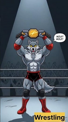 The Cartoon Wolf Who Dominated WWE