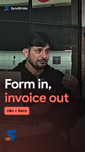 Form to Xero Invoice with n8n in a Minute