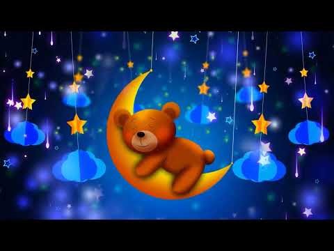 10 Hours Super Relaxing Baby Music 🎵🎵🎵 Bedtime Lullaby For Sweet Dreams 💕Sleep Music for Babies