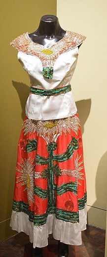 Traje típico de Baja California