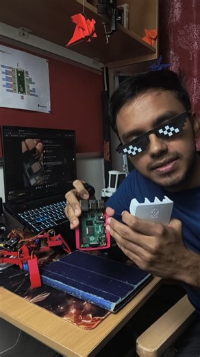 secr0ti on Instagram: "Finally raspberry pi is becoming popular and I can't be more happy 😋 #coding #programming #alakhsir;#pw #aibox #ai #RaspberryPi"