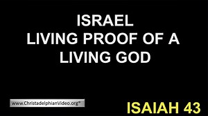 Israel Living proof of a Living God