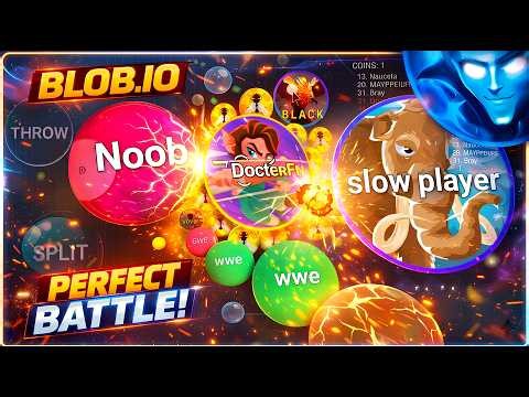 Blob.io – Perfect Battle Against a Powerful Team! 🔥