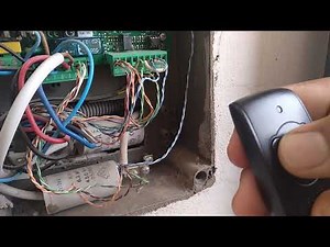 Programmation de la télécommande de portail Somfy