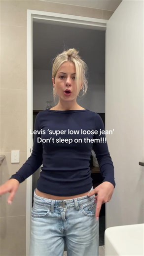 Levi's Super Low Loose Jeans Review