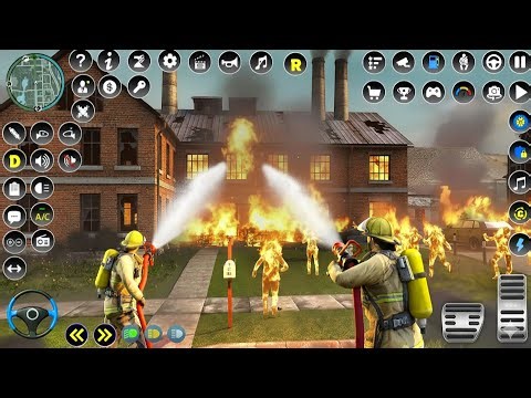 New Fire Truck City Rescue Simulator 2026- US Emergency 911 Ambulance Driving 3D : Android Gameplay