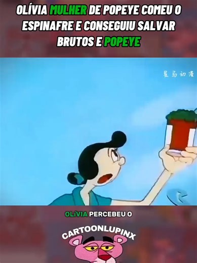 Olivia e as Aventuras com Espinafre em Desenhos Animados