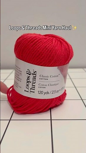 Loops & Threads Mini Yarn Haul 🧶✨
