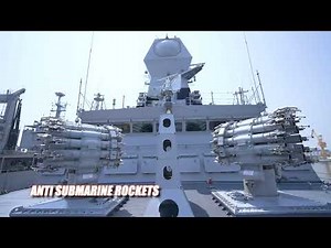 Virtual tour of INS Kolkata (English)