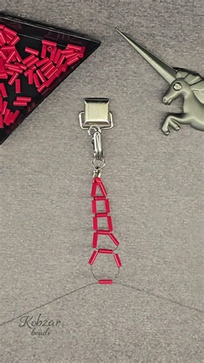 Beading for beginners. Simple beaded bracelet. Step-by-step. Tutorial.