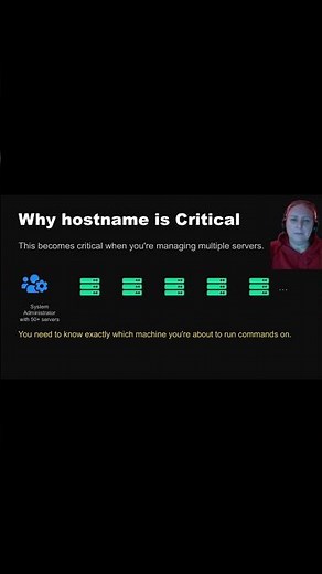 hostname Command in Linux: Why It Matters (Especially with Many Servers)